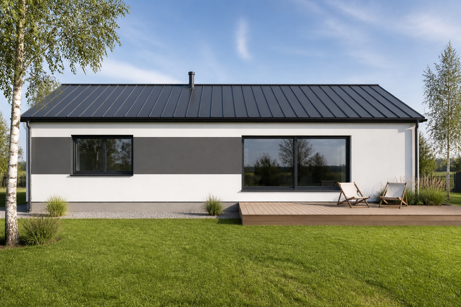 Cora · maison sur un niveau, pour terrain étroit