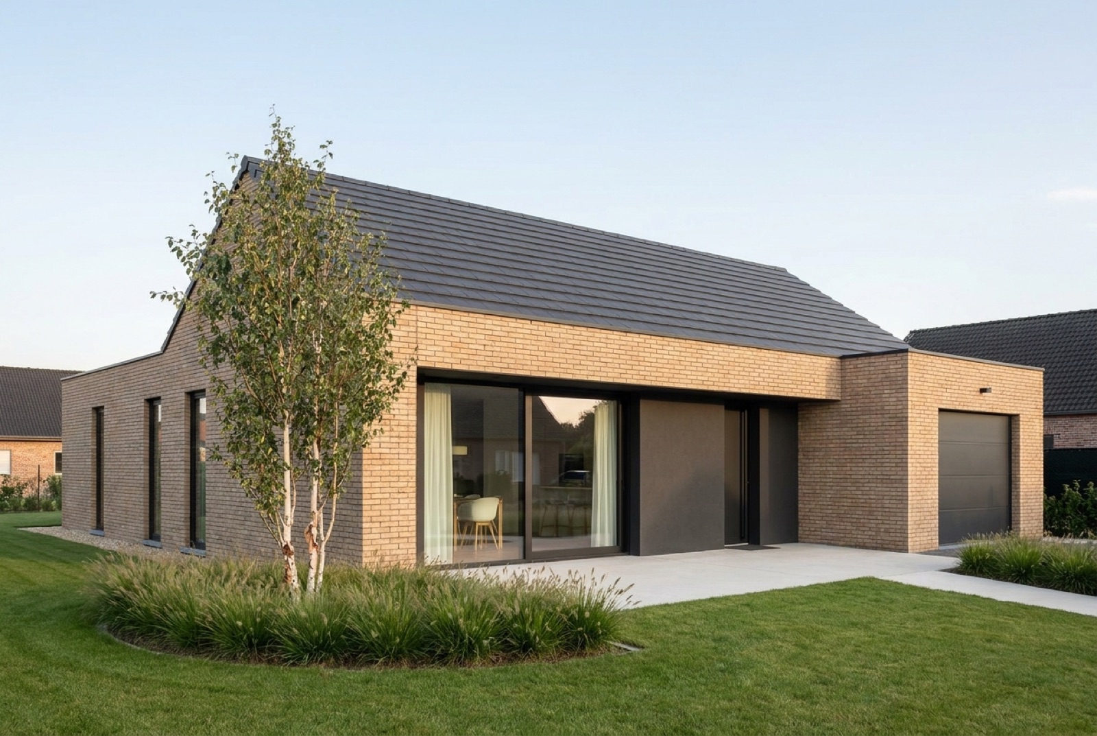 Nova · maison compacte de plain-pied, avec 2 chambres