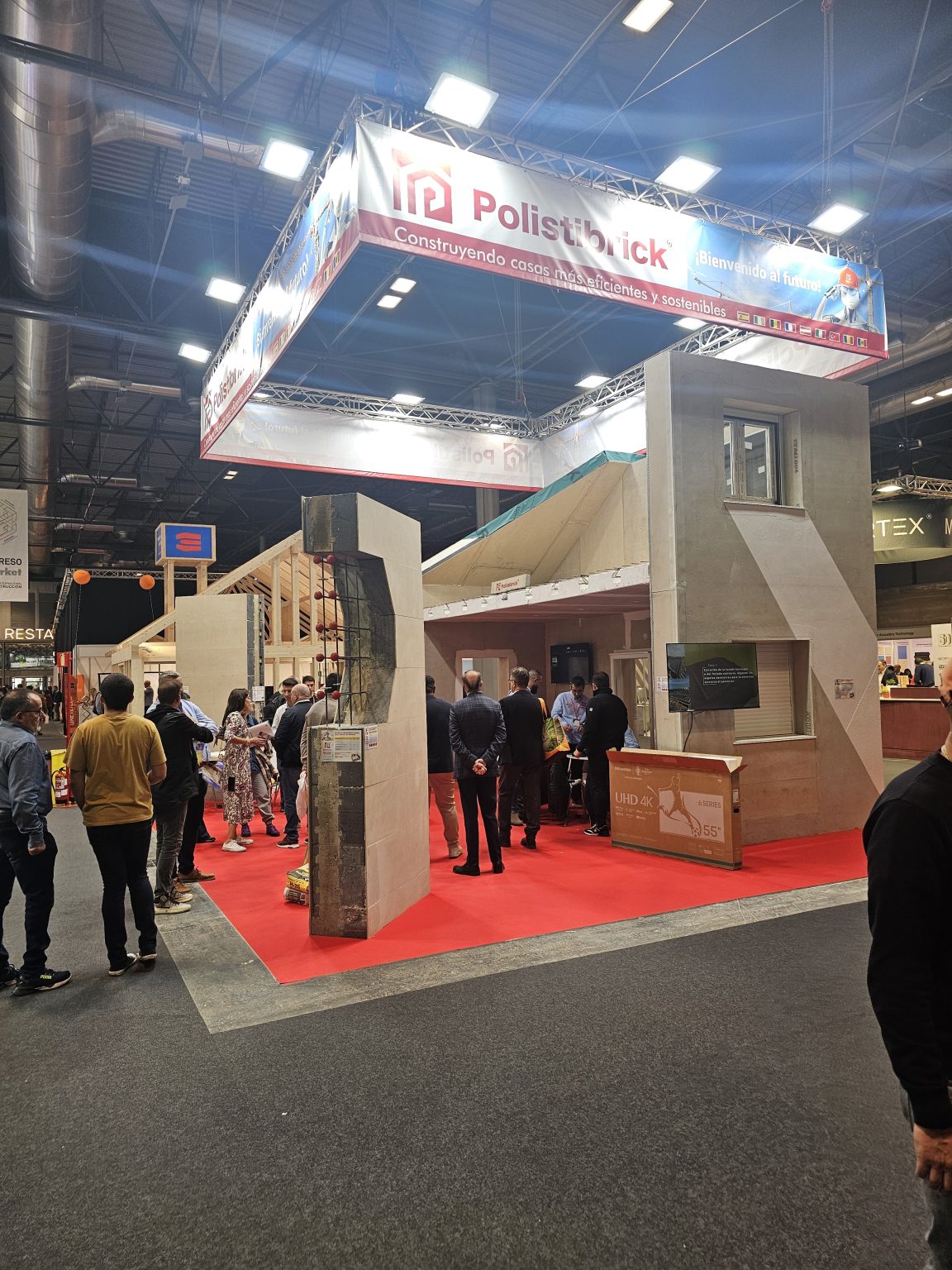 POLISTIBRICK conquiert MADRID – Le futur de la construction est arrivé !