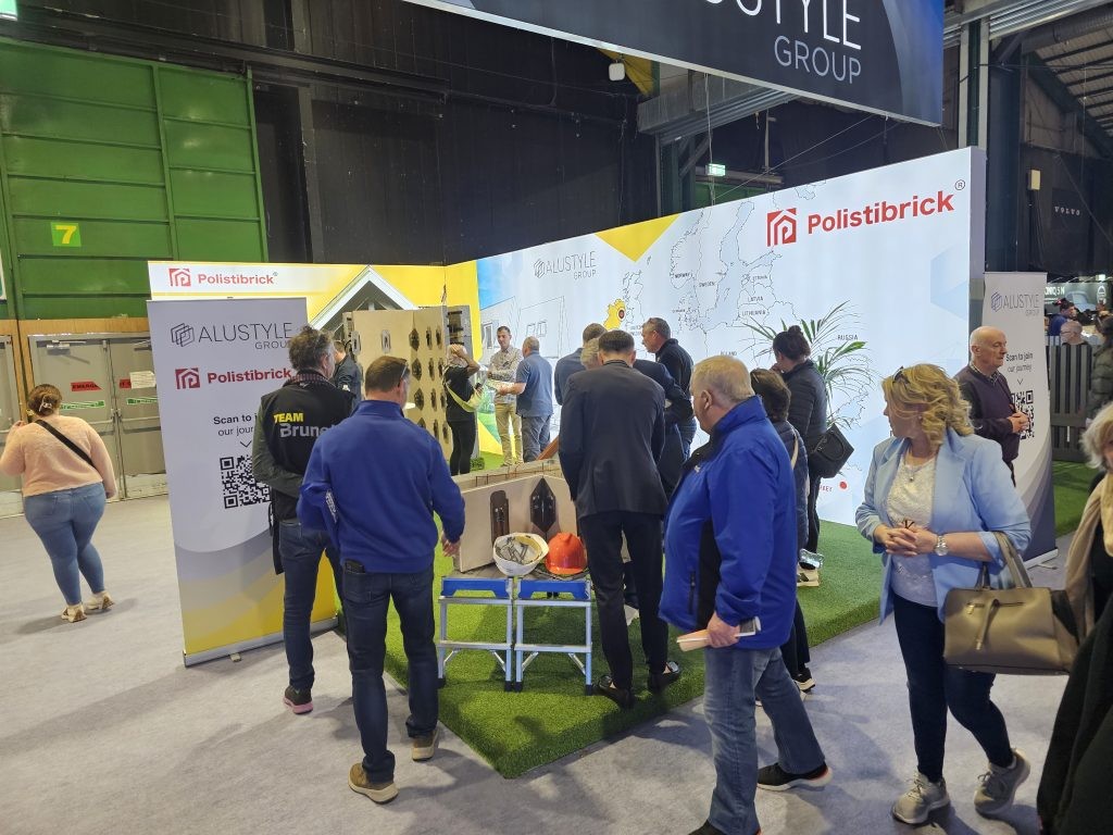 POLISTIBRICK – Innovation et efficacité au Ideal Home Show, IRLANDE – Édition 2025
